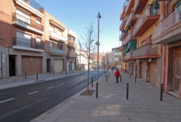 Finalizadas las obras de ejecucin de la segunda fase de urbanizacin del Passeig de Circumvallaci, entre Badalona y Santa Coloma de Gramenet.